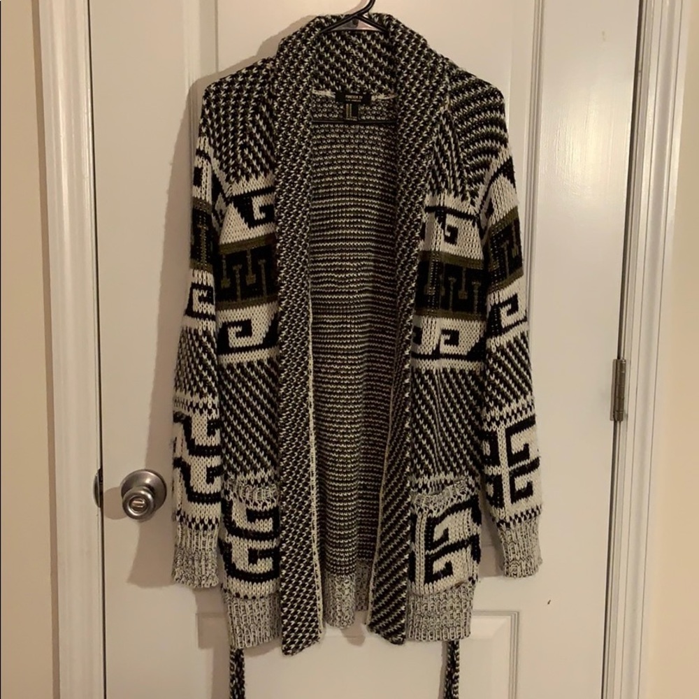 Forever 21 thick knitted cardigan